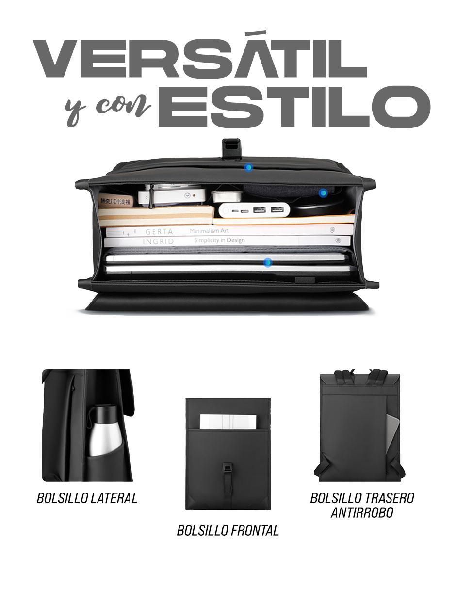 Mochila portalaptop mark ryden sin familia no aplica 15.6 pulgadas "de" poliéster