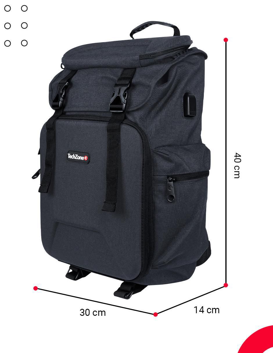 Mochila porta laptop Glory 17 pulgadas 9