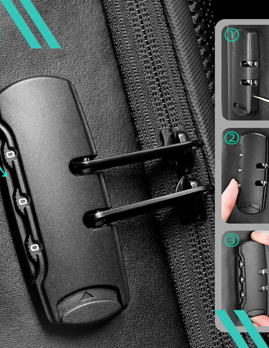 Mochila porta laptop 15.6 pulgadas 4