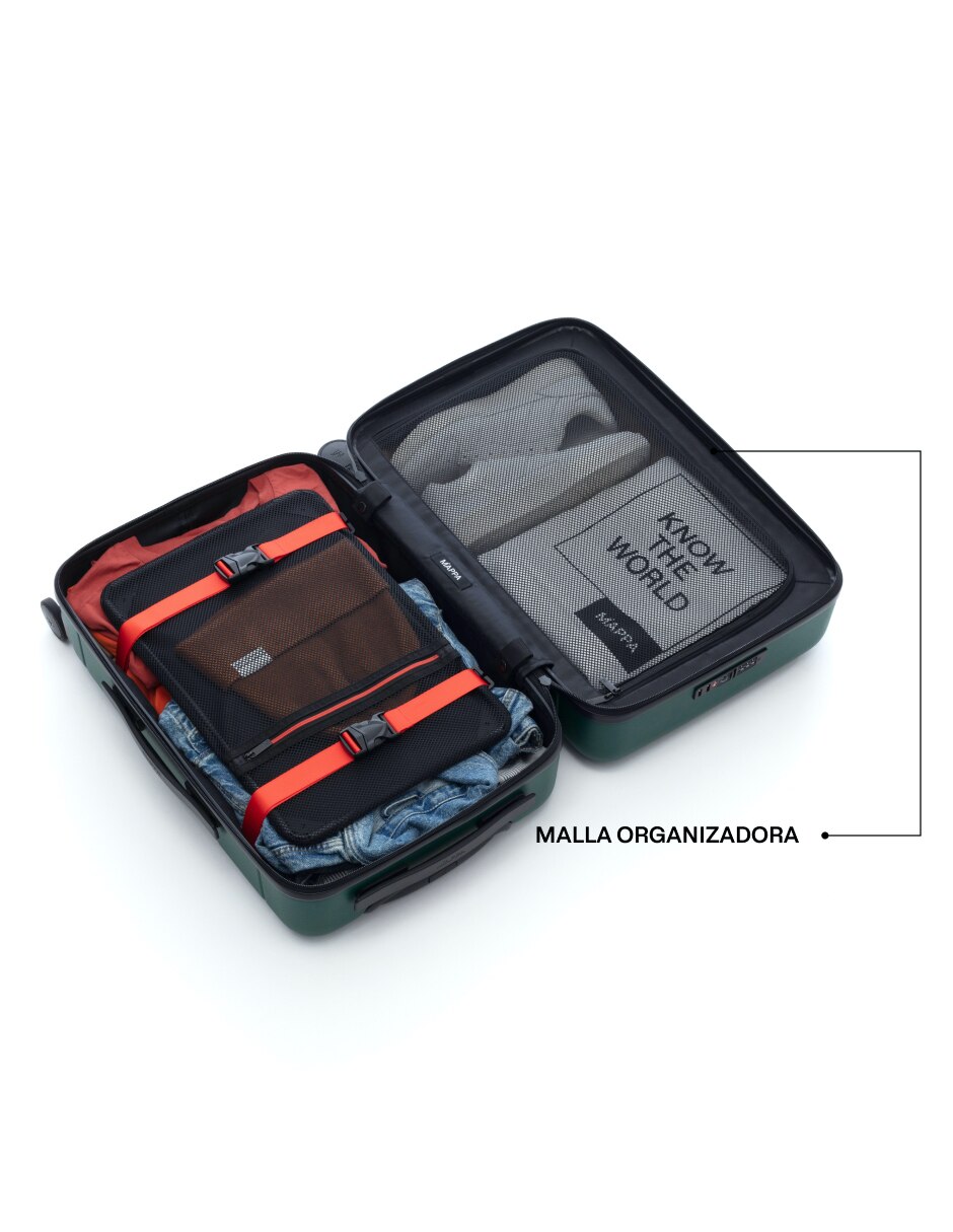 MALETA RÍGIDA, CH, BEIGE