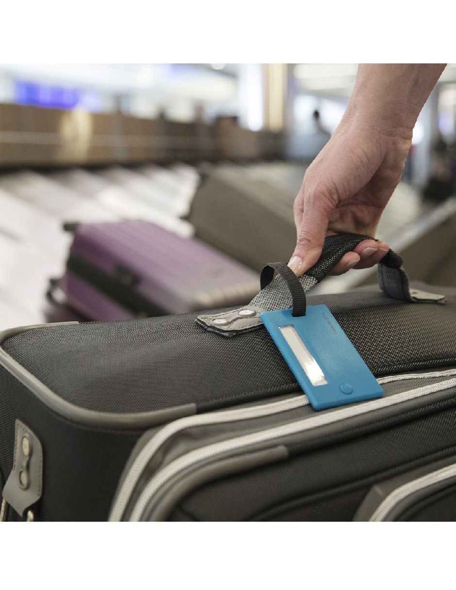Identificador Luggage forma rectangular de plástico