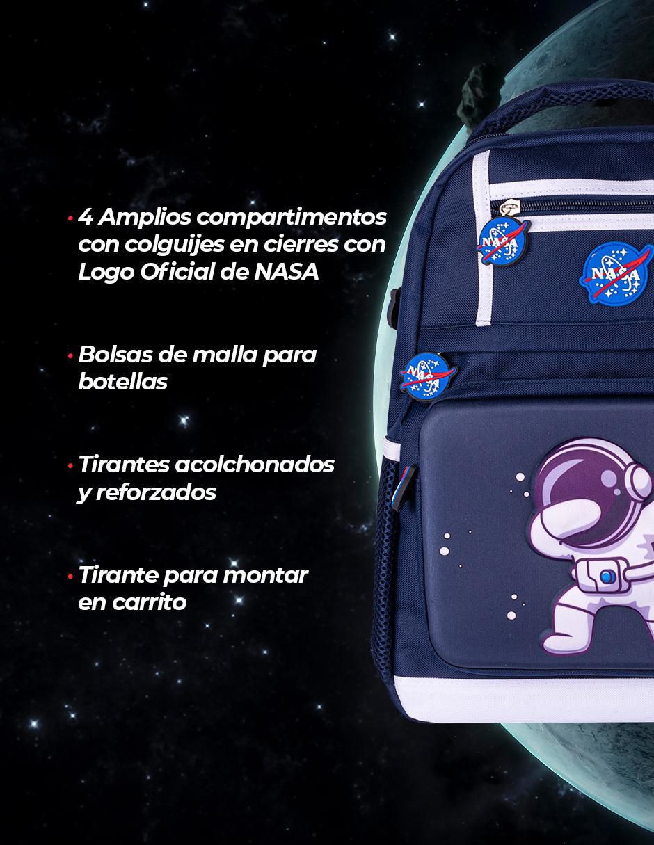 Mochila escolar NASA Astronauta 3D 5