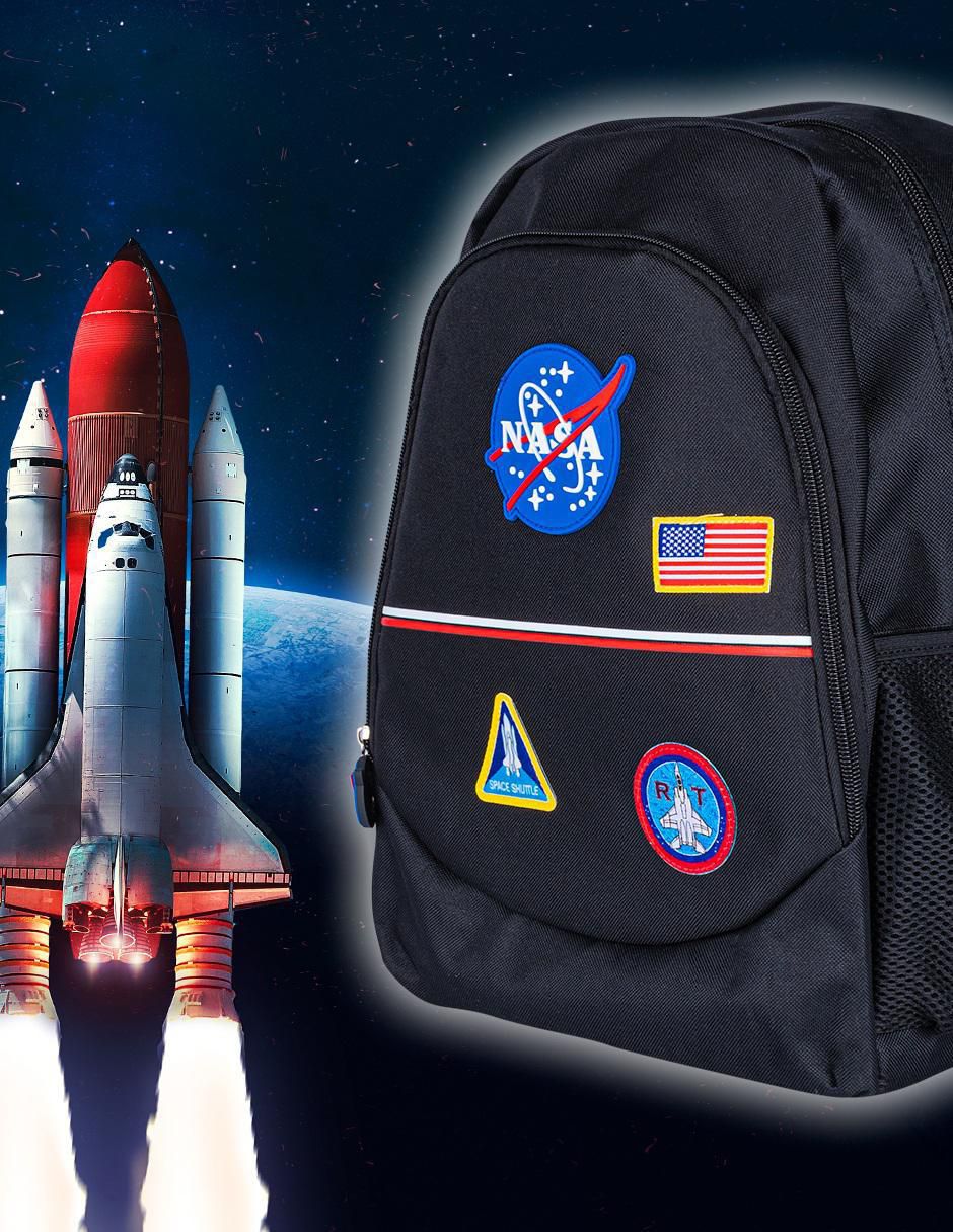 Mochila escolar NASA Vintage 6
