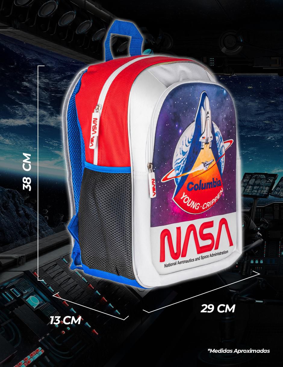 Mochila escolar NASA 6