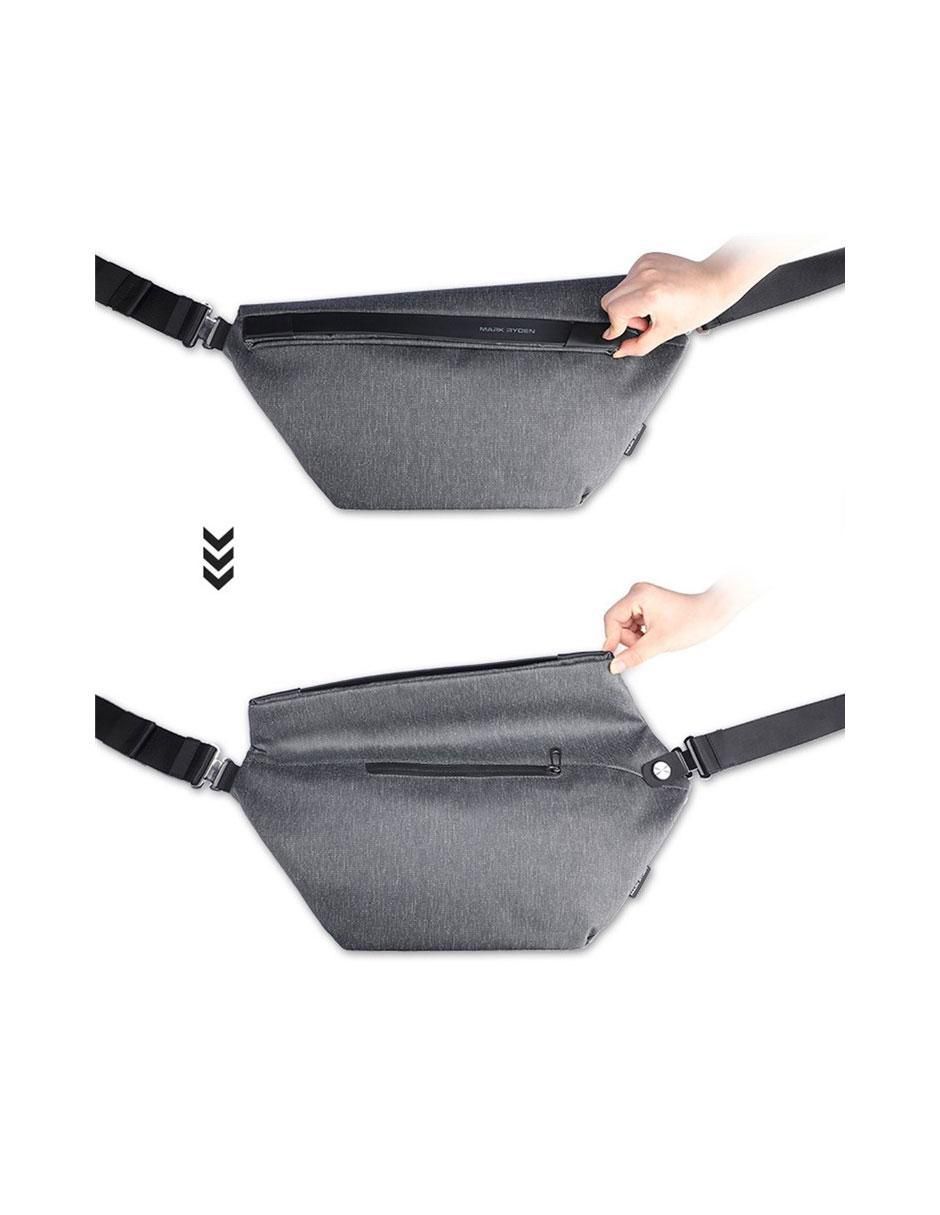 Mochila bandolera impermeable unisex 6