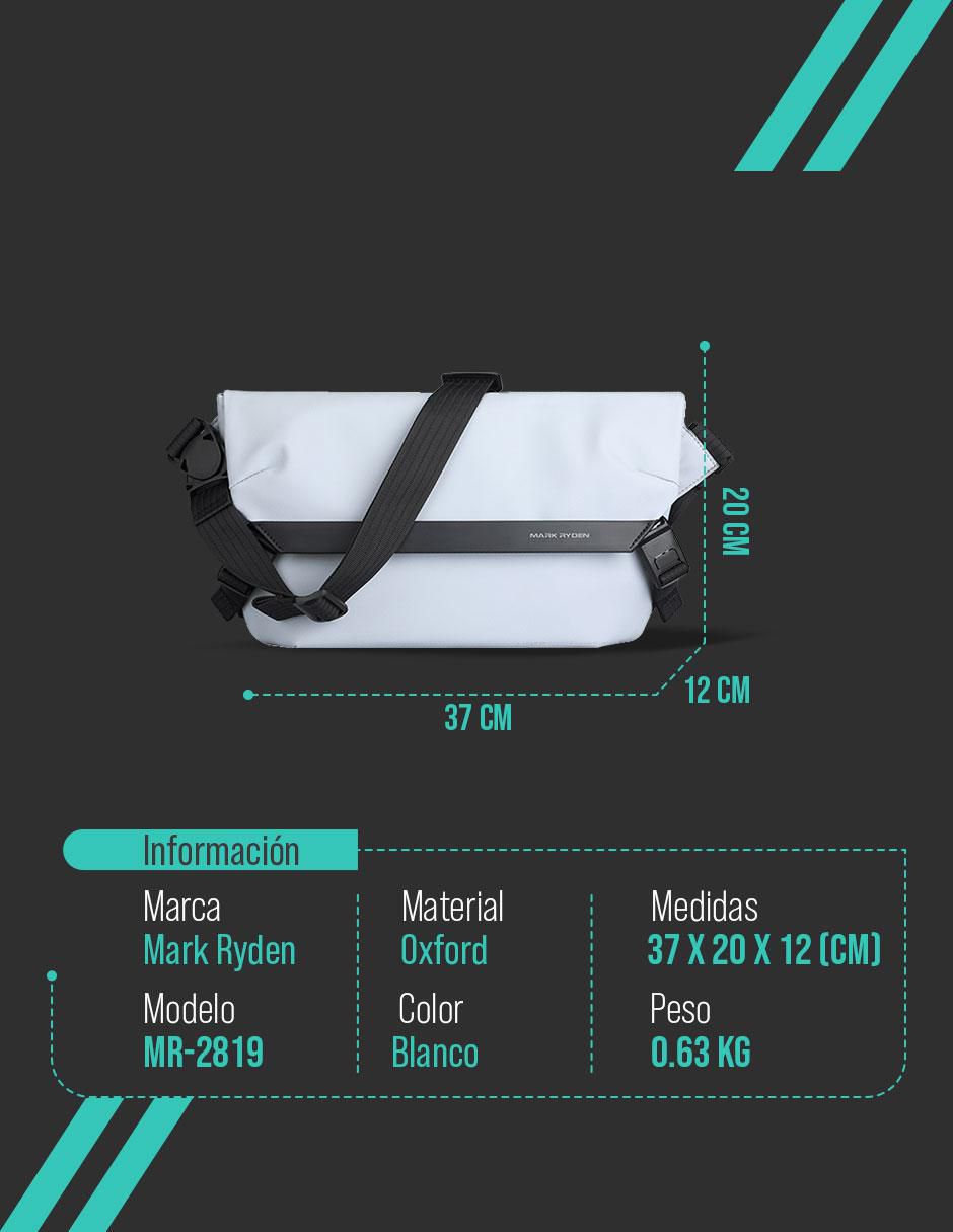Mochila bandolera unisex