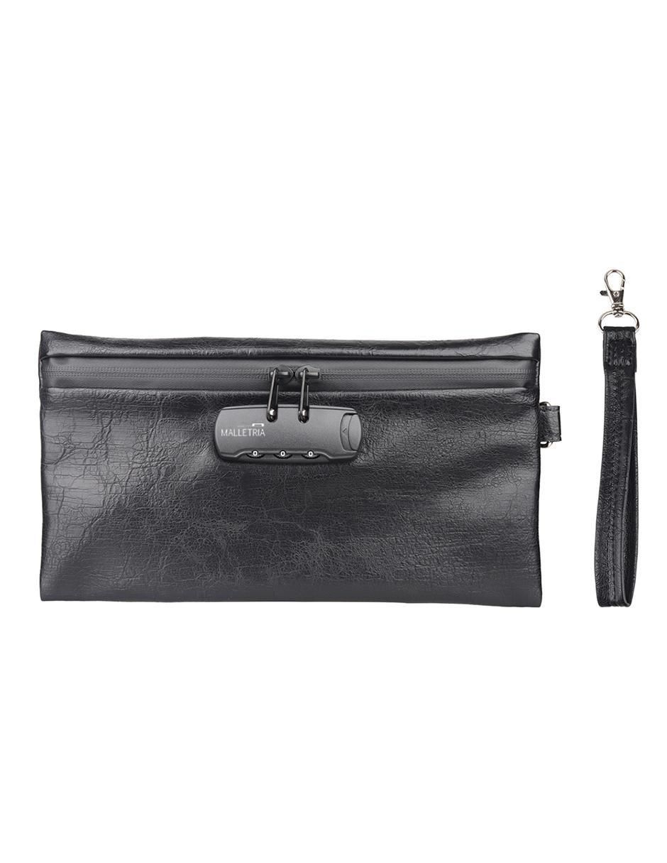 Neceser multiusos impermeable de cuero 2 piezas unisex
