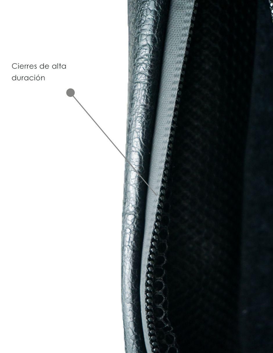 Neceser multiusos impermeable de cuero 2 piezas unisex 7