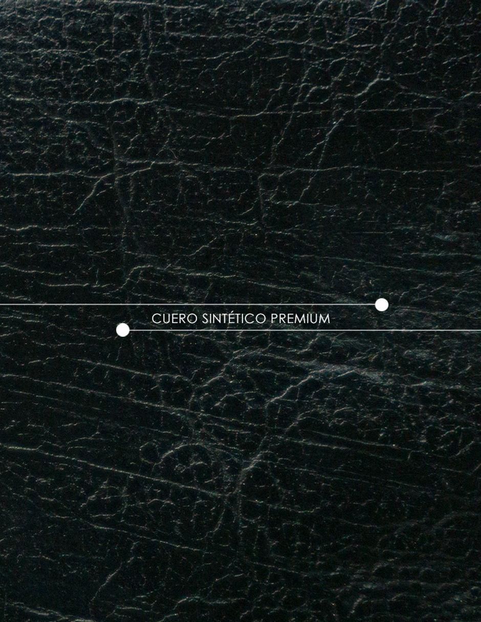 Neceser multiusos impermeable de cuero 2 piezas unisex 9