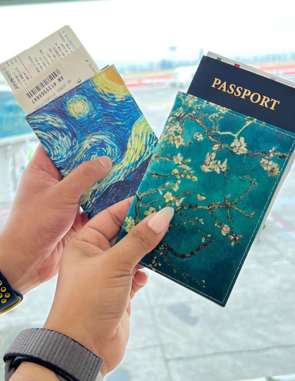 Porta pasaporte Noche Estrellada 6