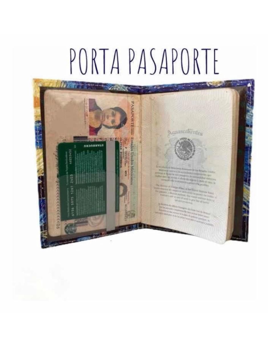 Porta pasaporte Noche Estrellada 5