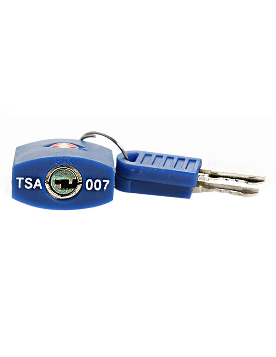 Candado TSA de llave Travel Blue