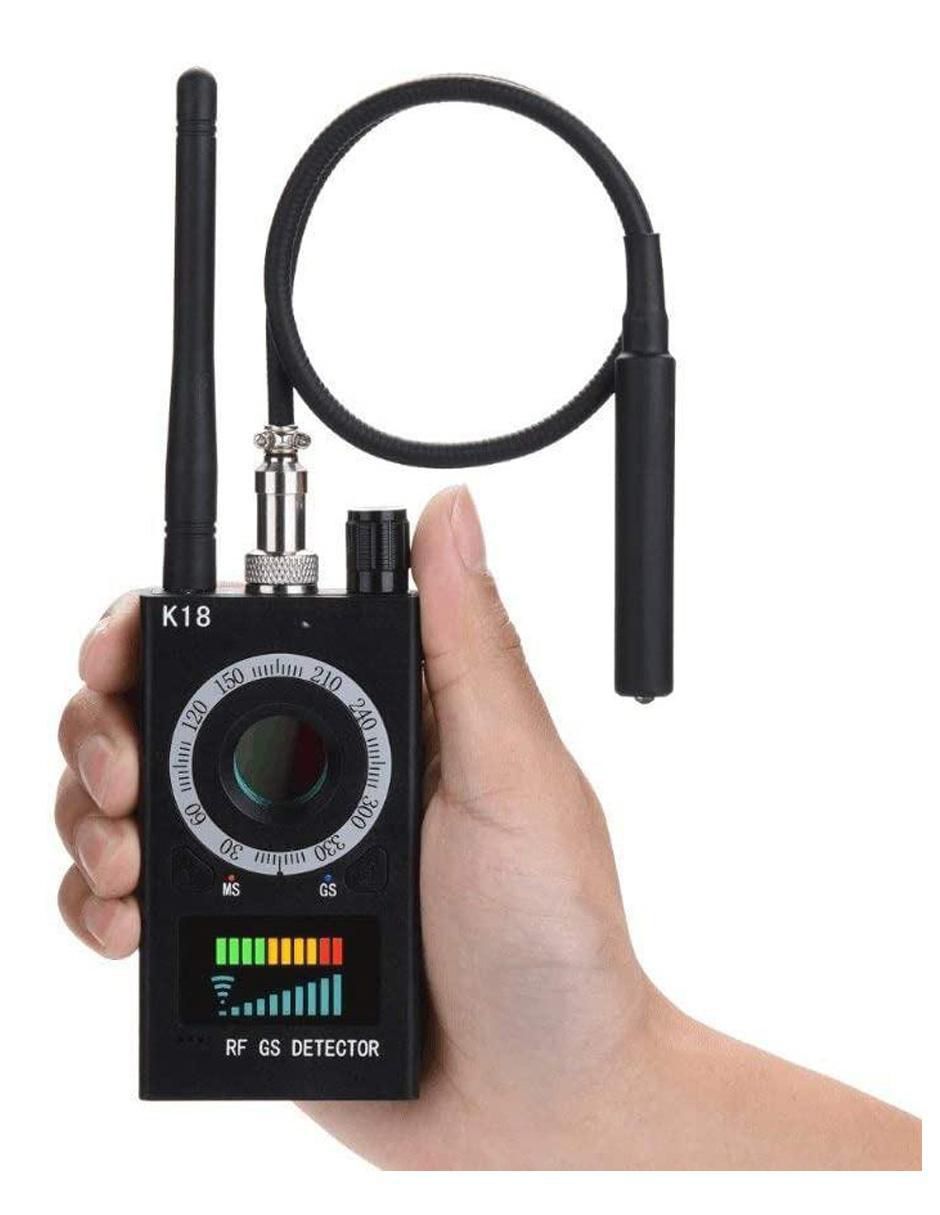 Detector de cámaras espías K18 3