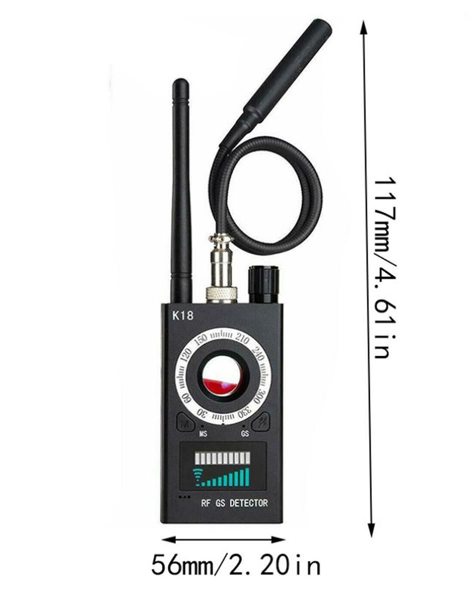 Detector de cámaras espías K18 6