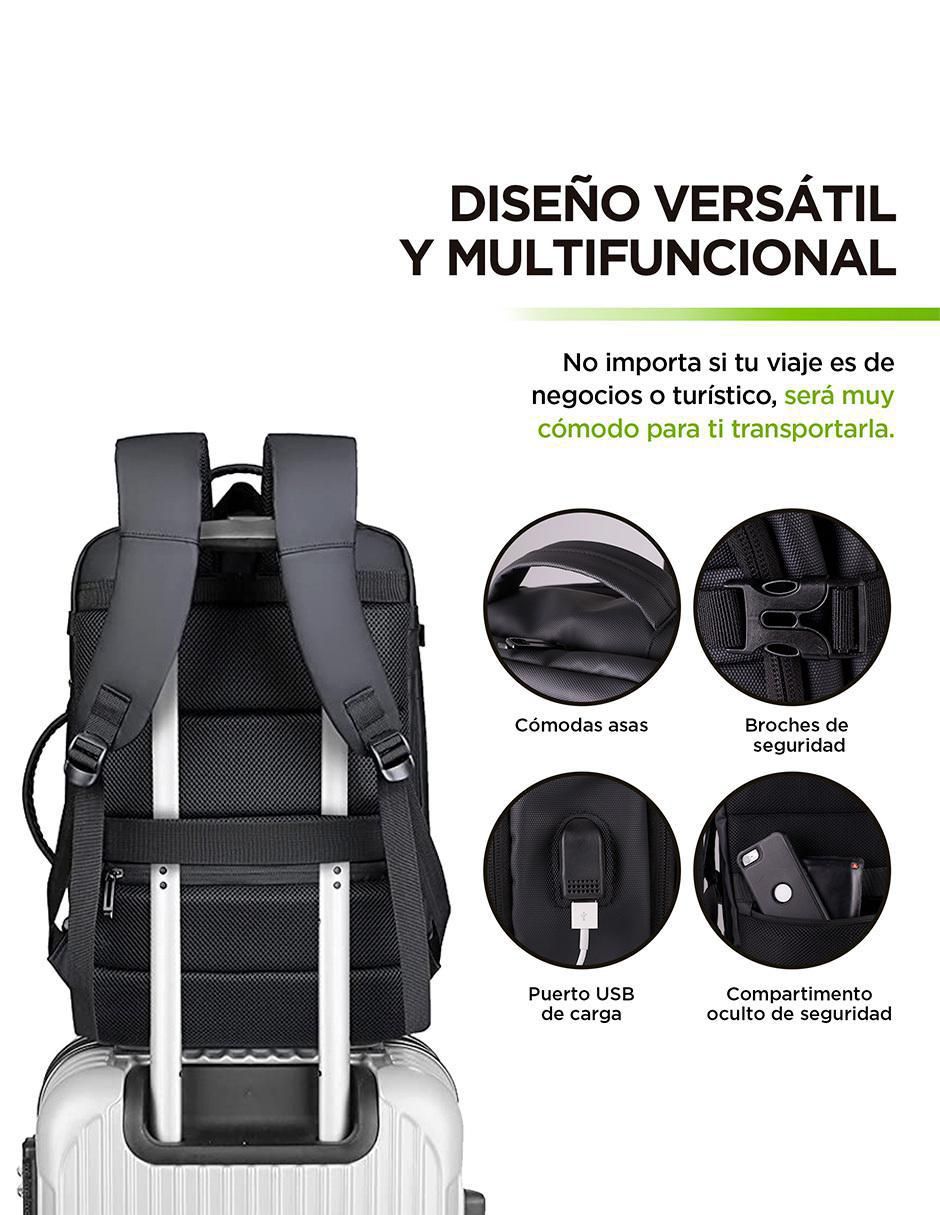 Mochila para viaje Hikeo impermeable unisex