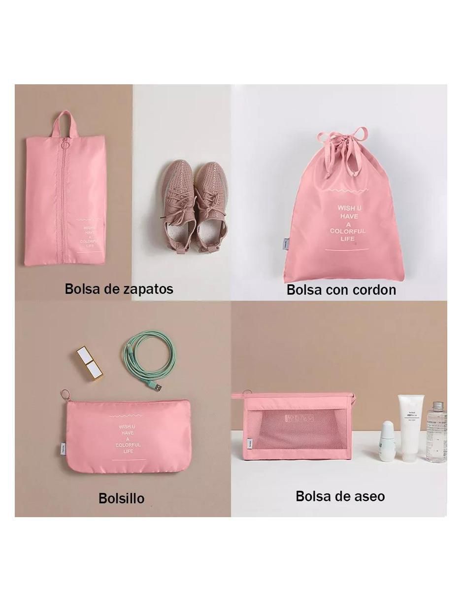 Set bolsa organizadora viaje 2