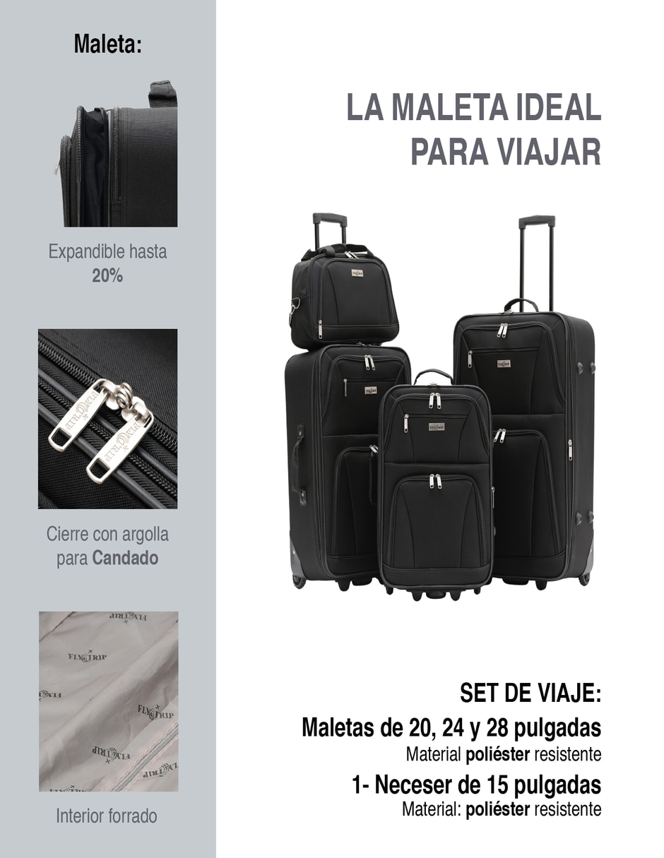 Set maletas de viaje Trip Medellin
