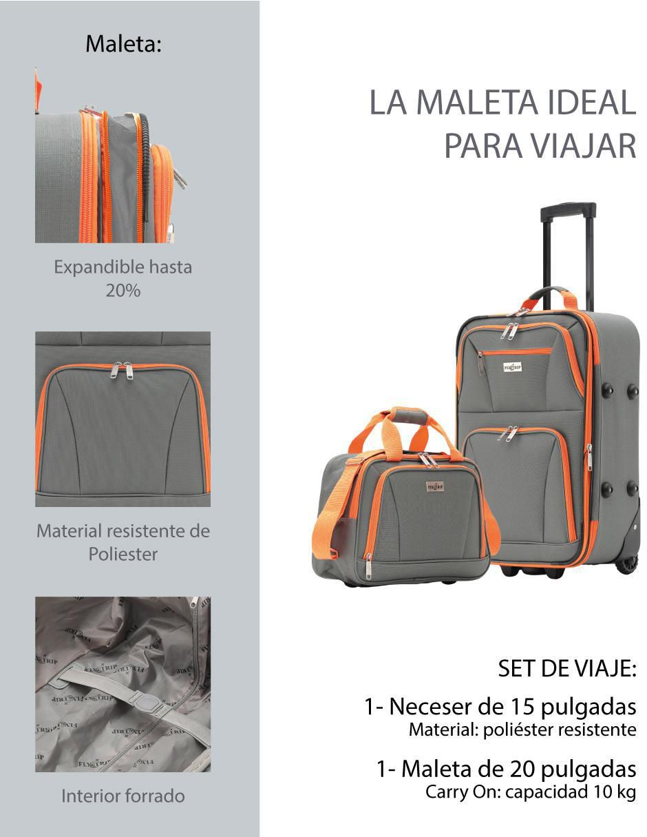 Set maletas de viaje medellín 2