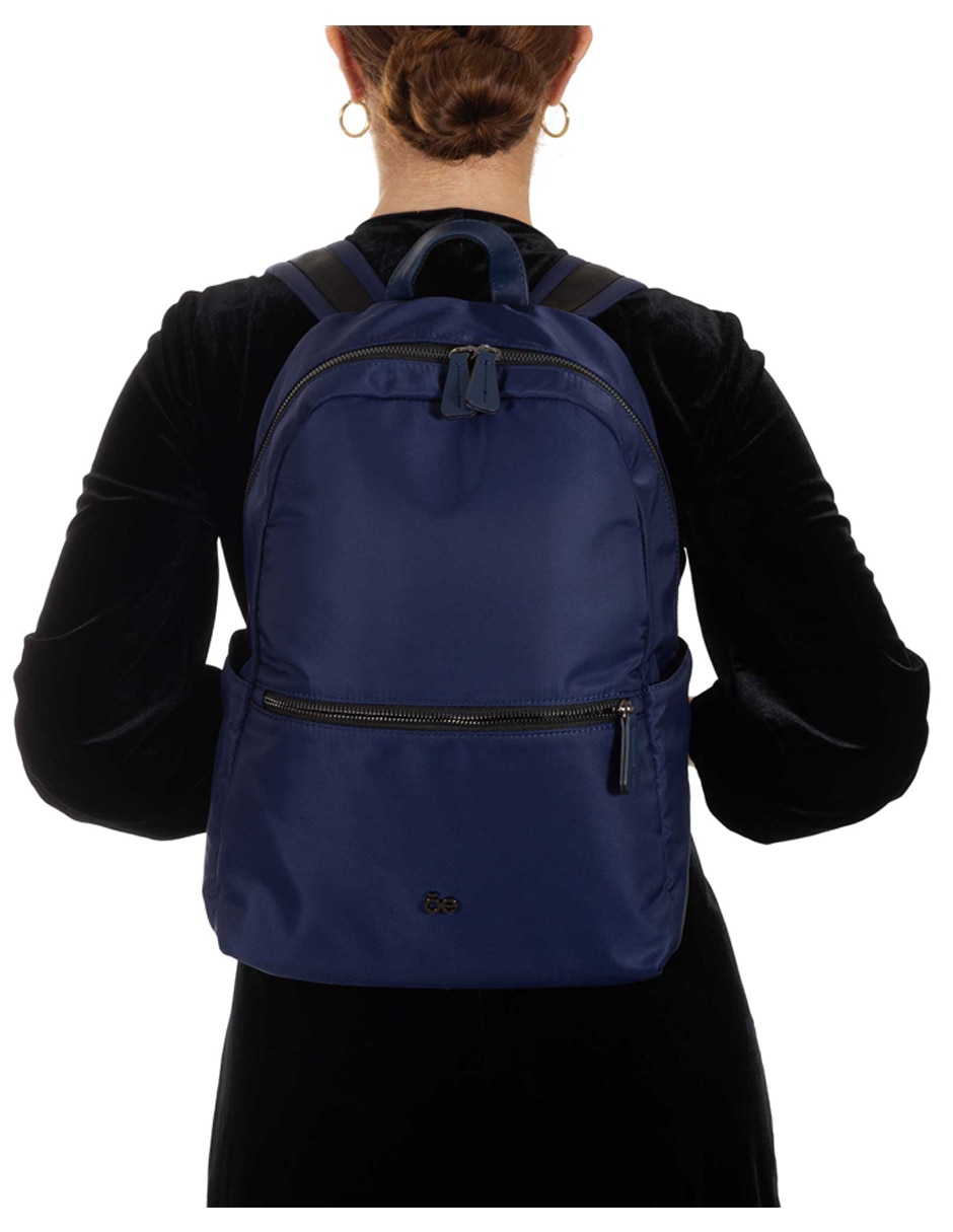 MOCHILA CLOE EDRI, AZUL MARINO