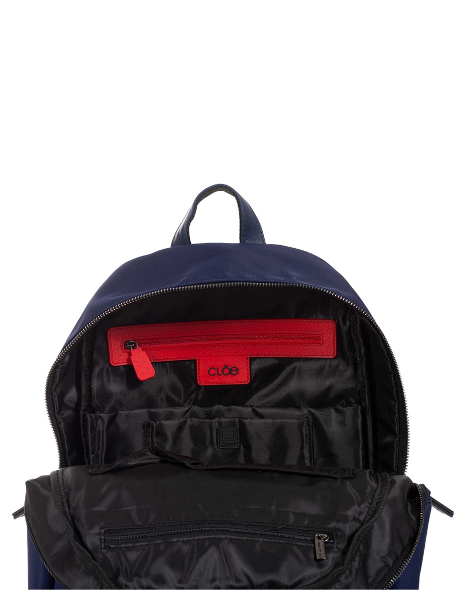 MOCHILA CLOE EDRI, AZUL MARINO