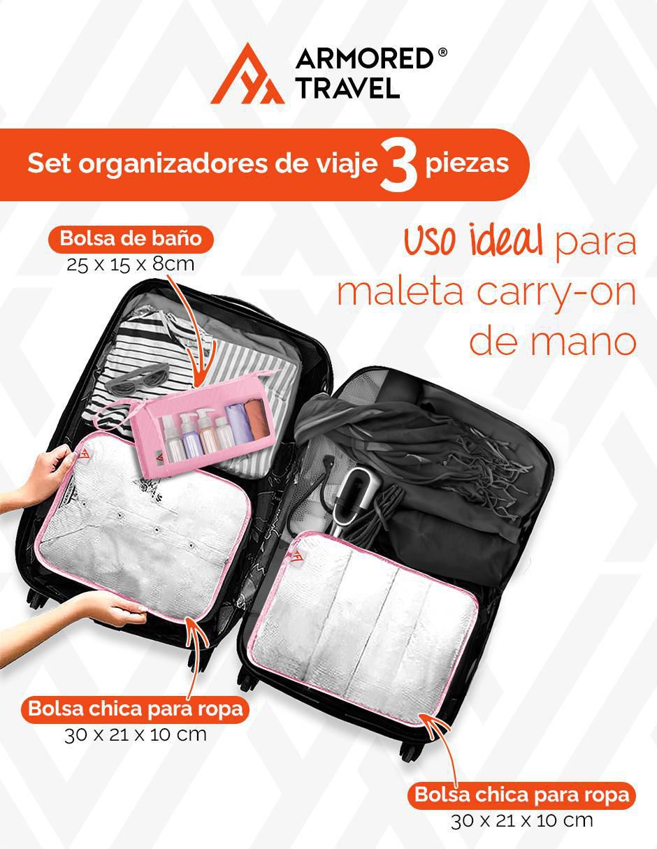 Neceser 3 piezas para mujer 2