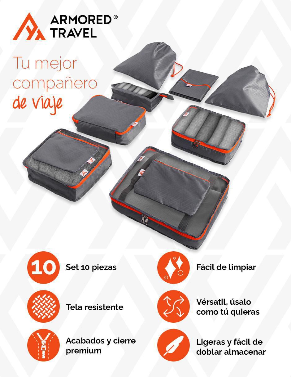 Neceser 10 piezas unisex 4