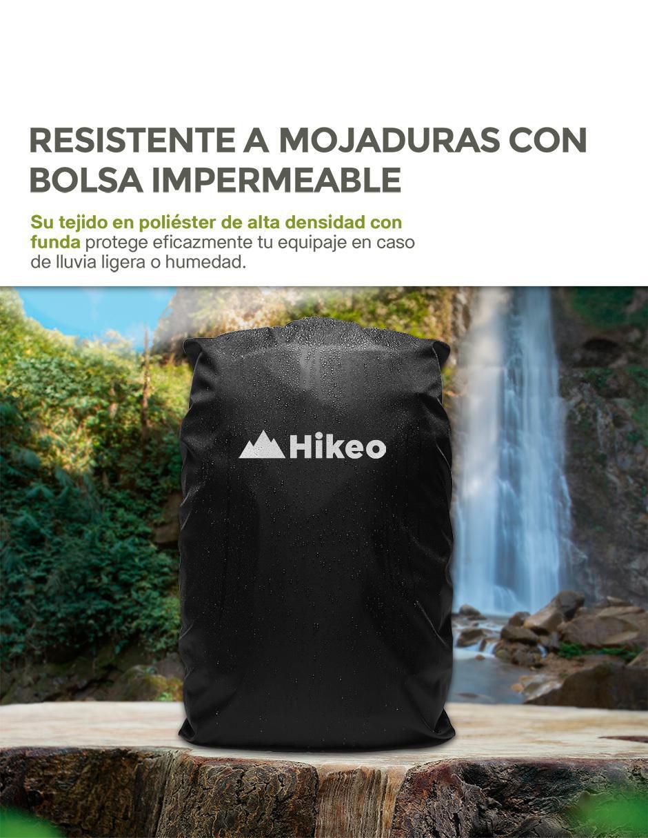 Mochila plegable para viaje Expandible Antirrobo impermeable 4