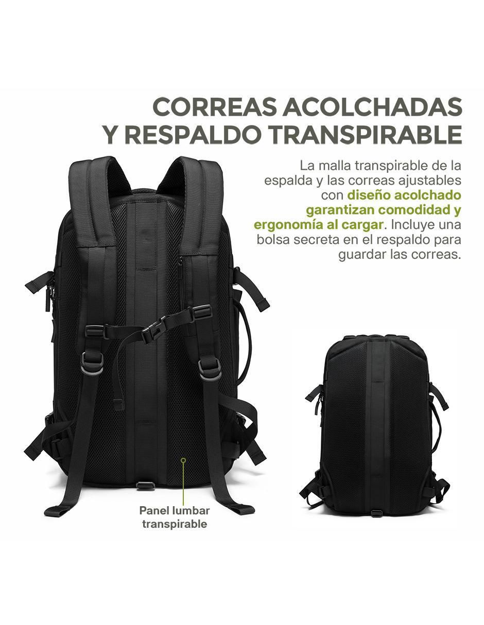 Mochila plegable para viaje Expandible Antirrobo impermeable 5