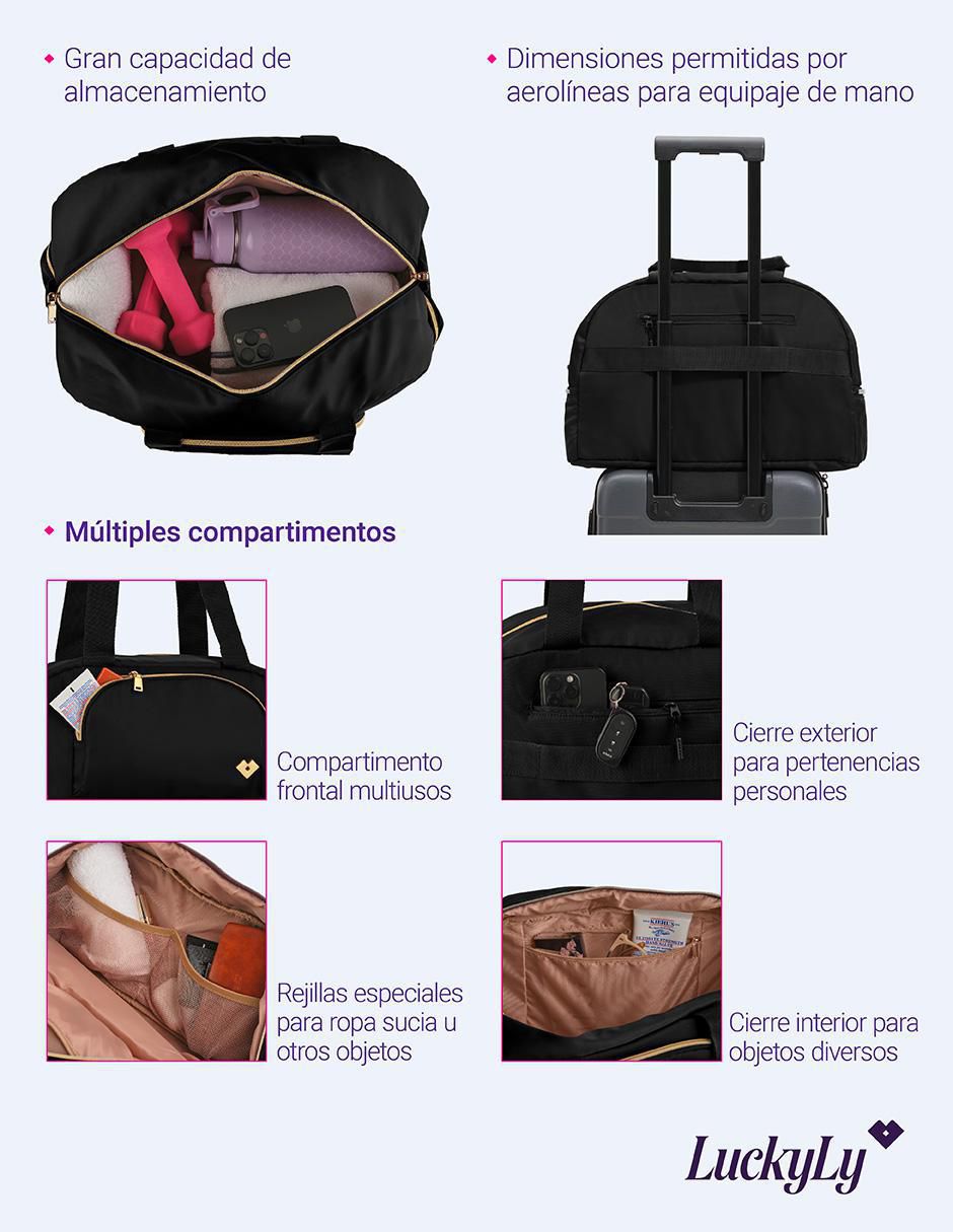 Bolsa duffel Maira para mujer 7