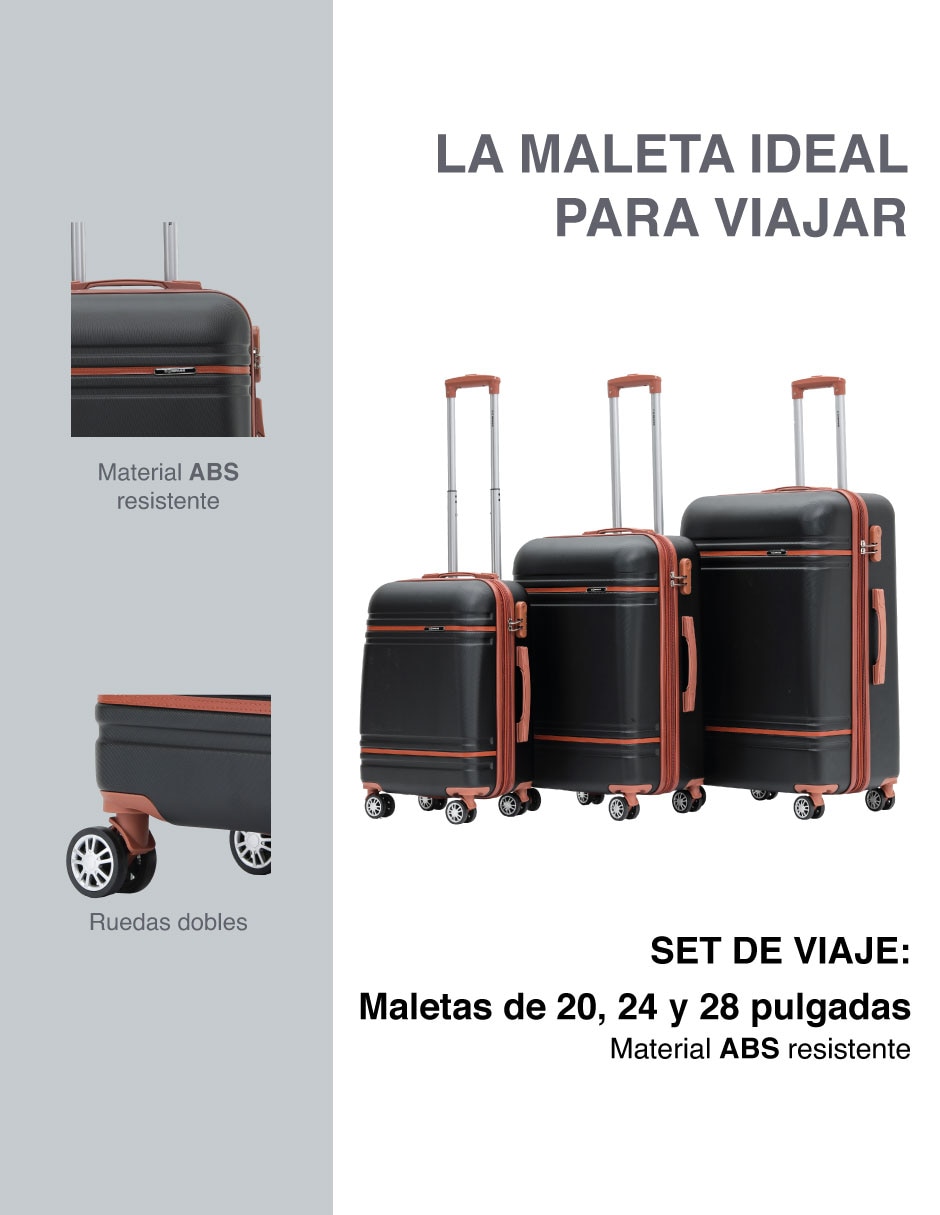 Set maletas de viaje compass