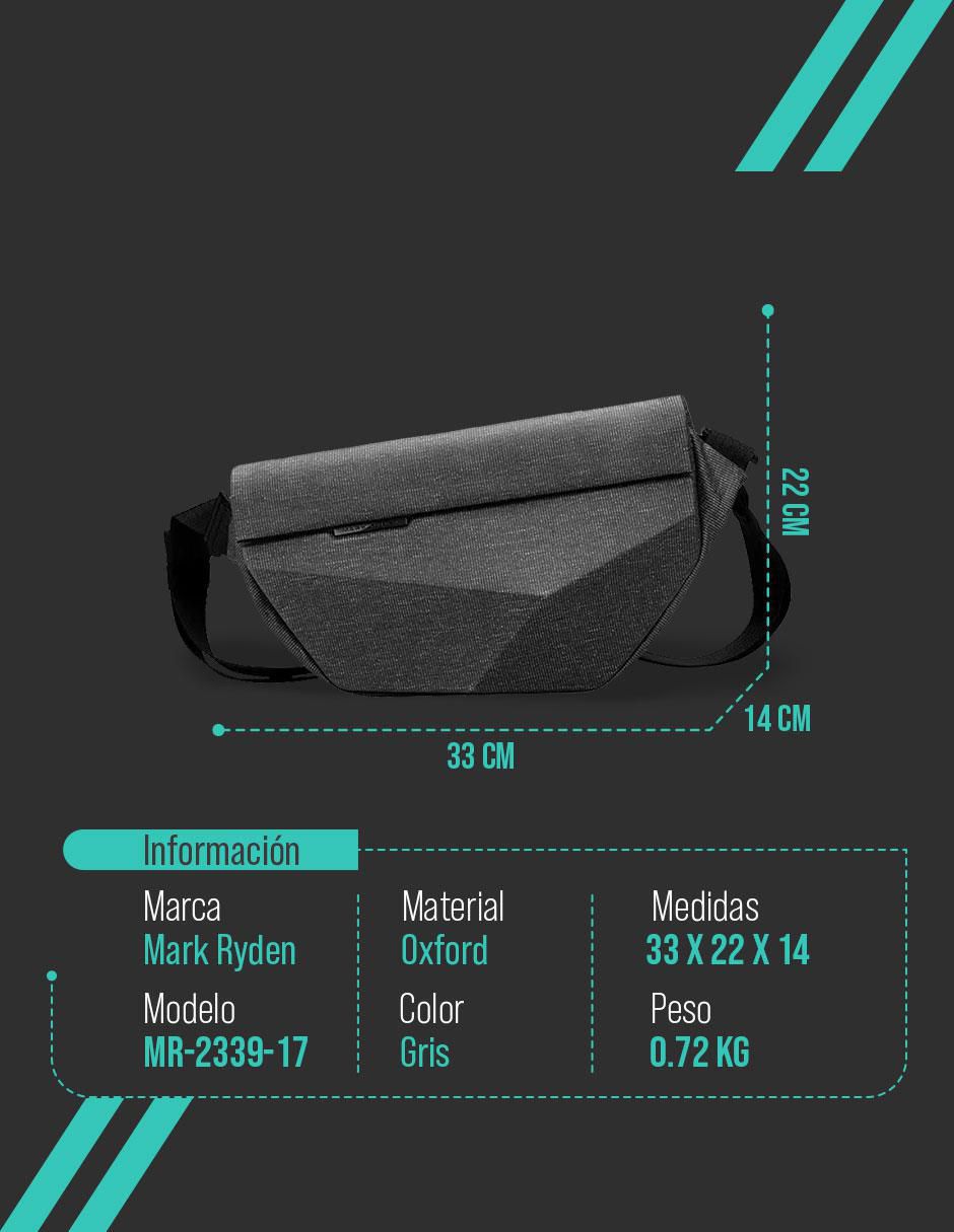Mochila bandolera impermeable 3