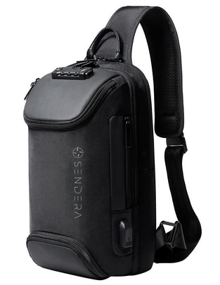 Mochila bandolera Sendera Crossbody impermeable unisex