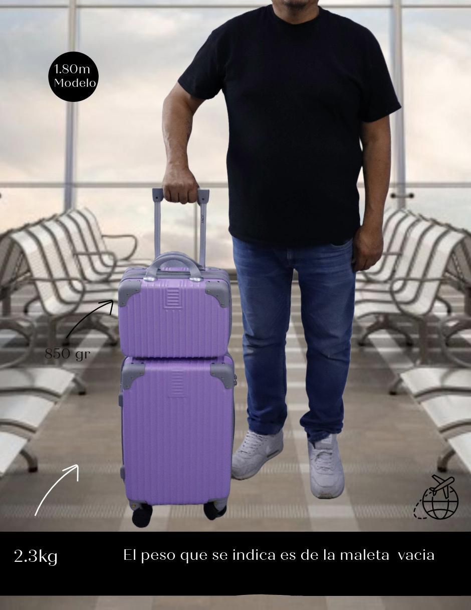 Set maletas carry on 3