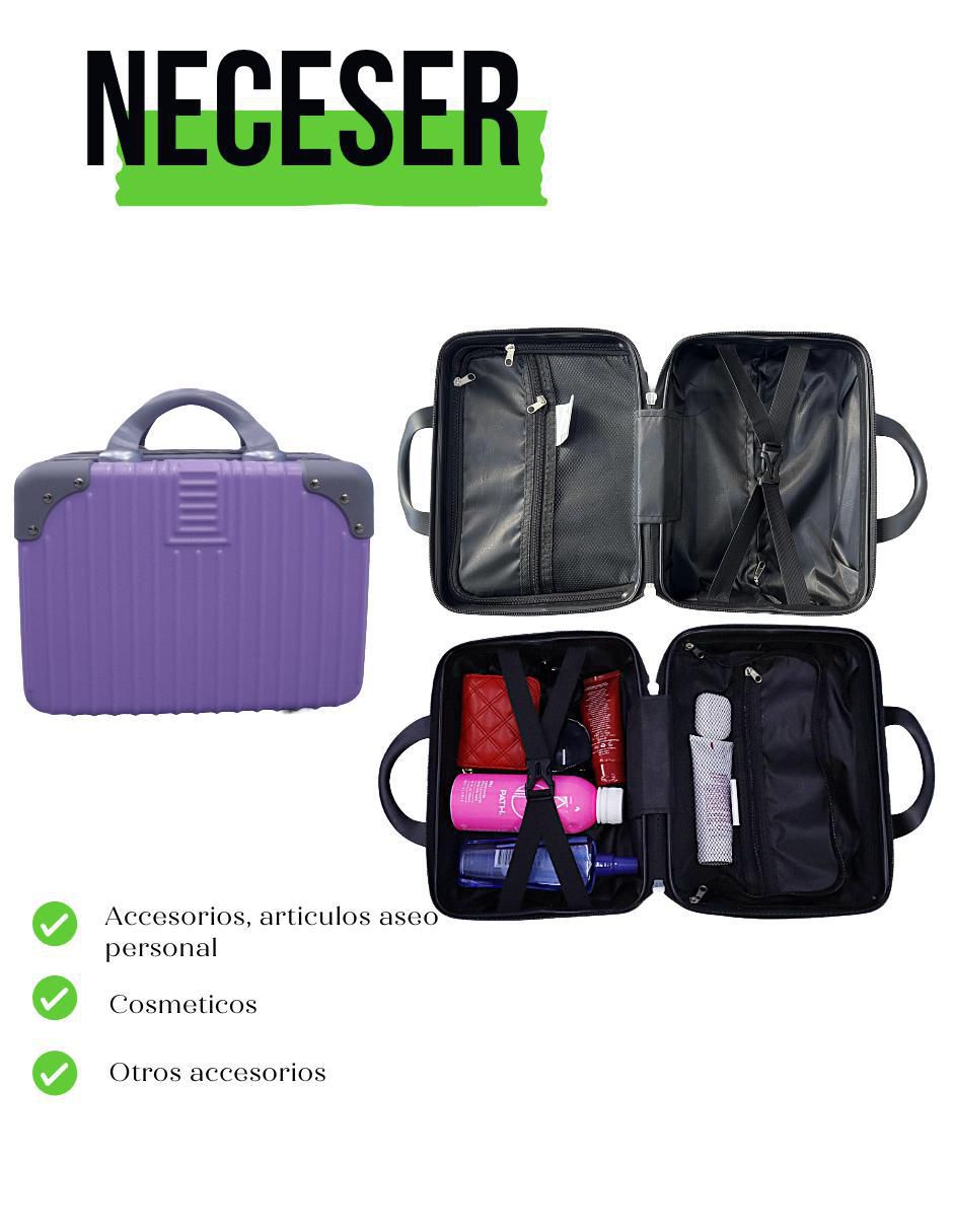 Set maletas carry on 6