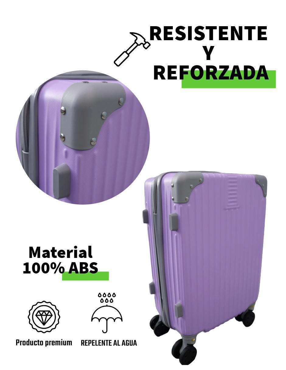 Set maletas carry on 8