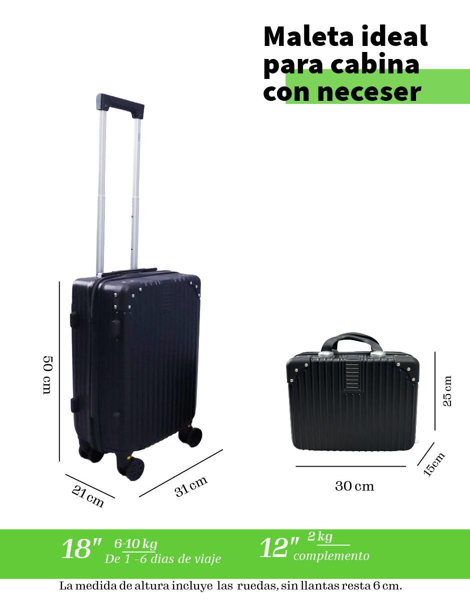 Set maletas carry on 10