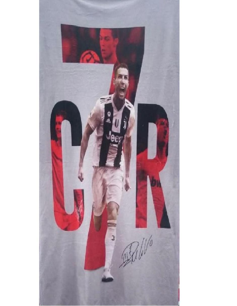 Cobija de tejido suave Cr7 Cristiano El Bicho Ronaldo Cobija de tejido suave Cr7 Cristiano El Bicho Ronaldo