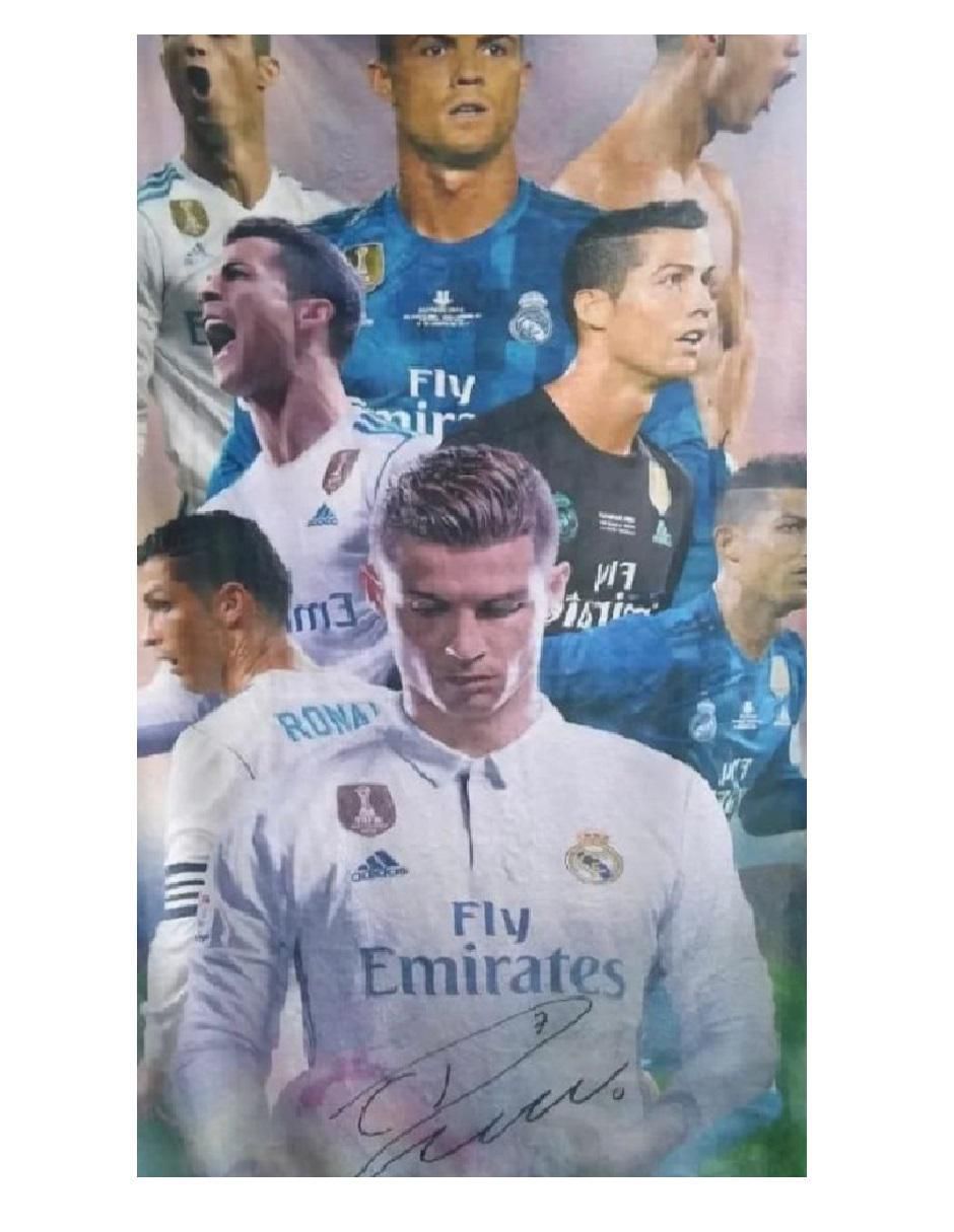 Cobija de tejido suave Cristiano Cristiano El Bicho Ronaldo 2