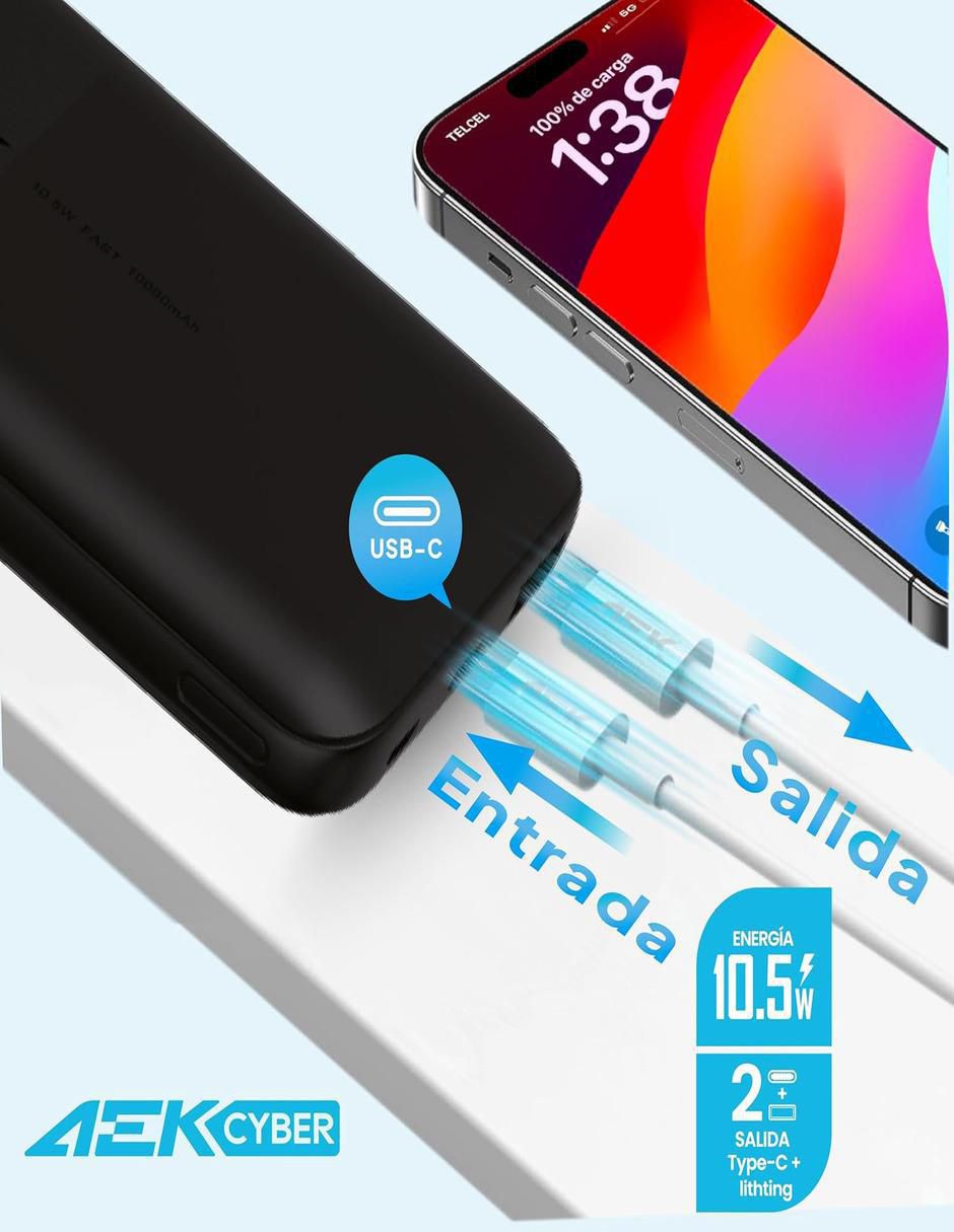 Batería recargable 10000 mAh pb06 Batería recargable 10000 mAh pb06
