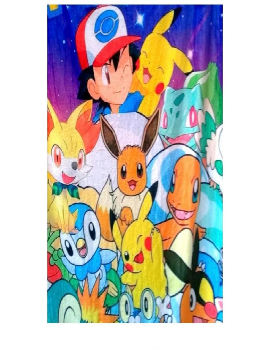 Cobija de tejido suave Ash Poké Ball Cobija de tejido suave Ash Poké Ball