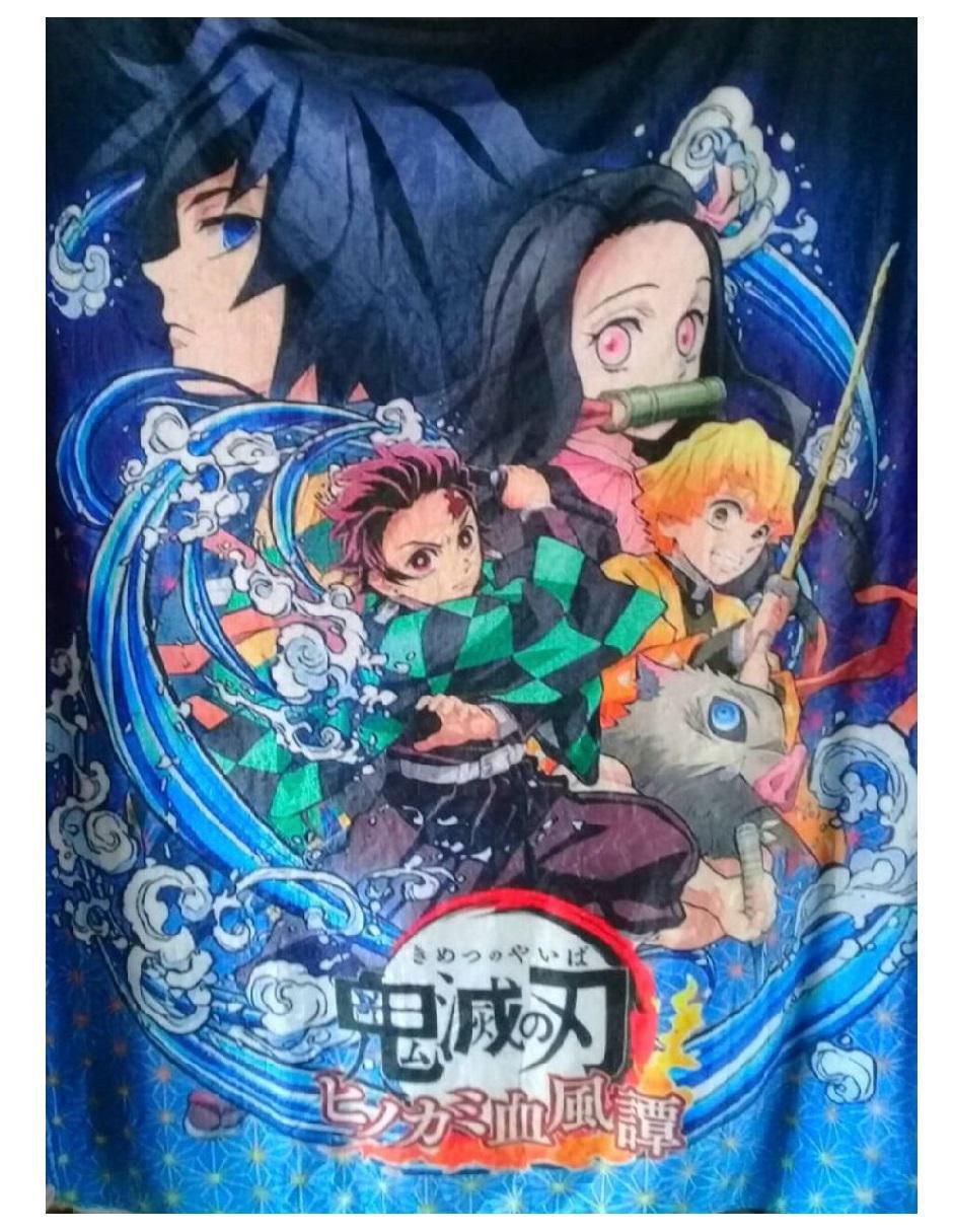 Cobija de tejido suave Demon Demon Slayer: Kimetsu No Yaiba Cobija de tejido suave Demon Demon Slayer: Kimetsu No Yaiba