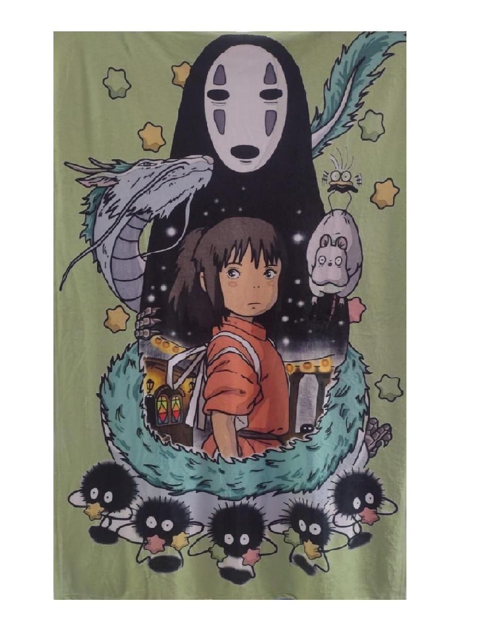 Cobija de tejido suave Ghibli Ghost 2