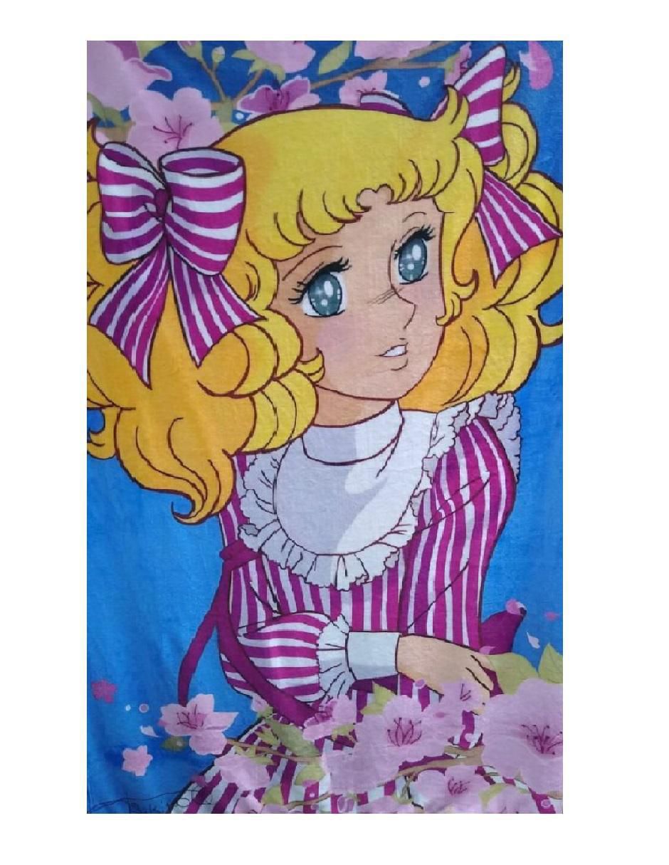 Cobija de tejido suave Candy