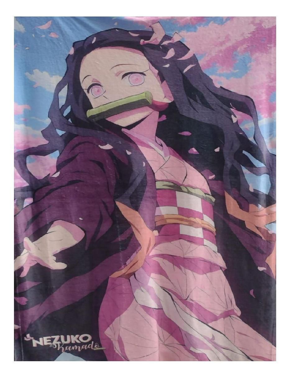 Cobija de tejido suave Kimetsu Demon Slayer: Kimetsu No Yaiba
