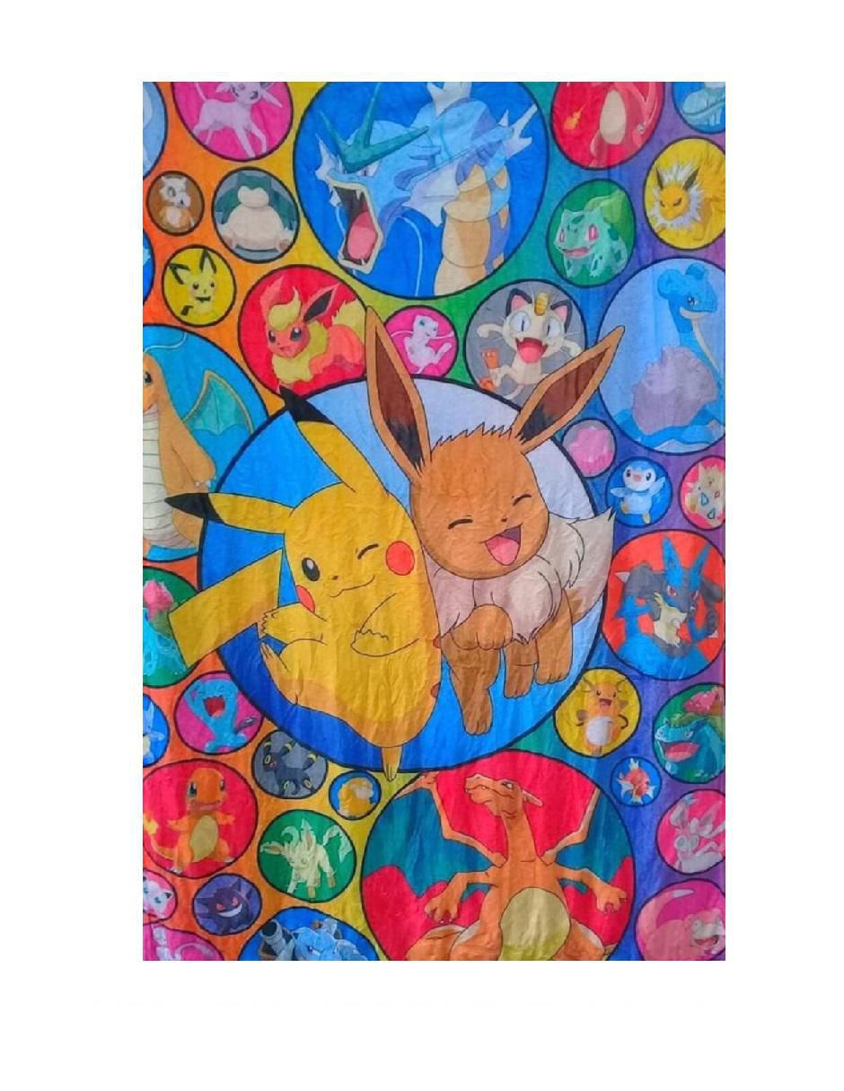 Cobija de tejido suave Pokemon Pokémon Cobija de tejido suave Pokemon Pokémon