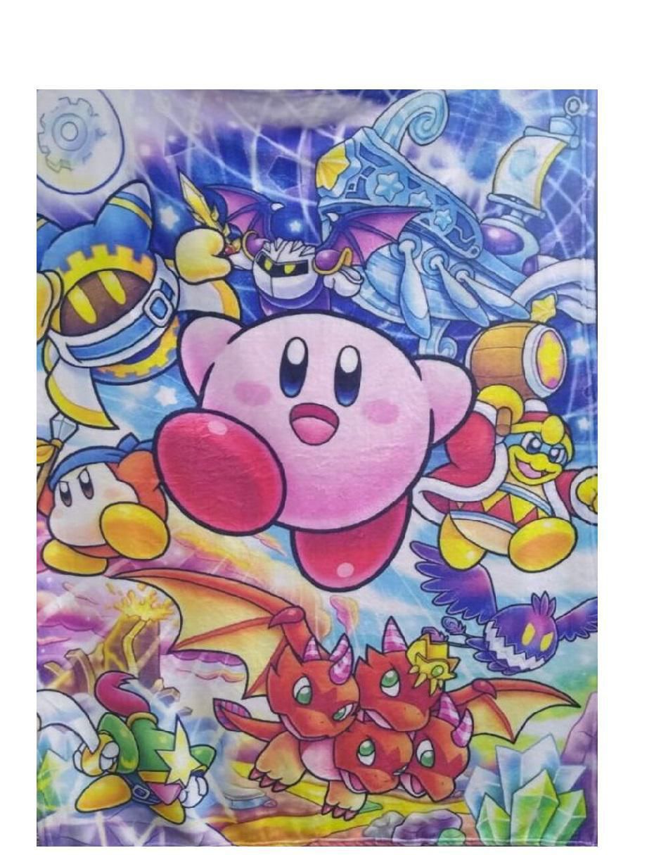 Cobija de tejido suave Kirby 2