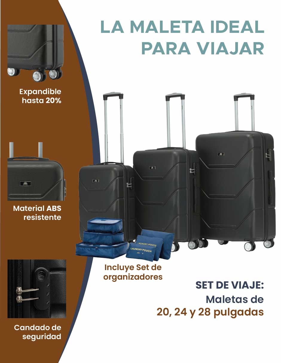 Set maletas de viaje 6