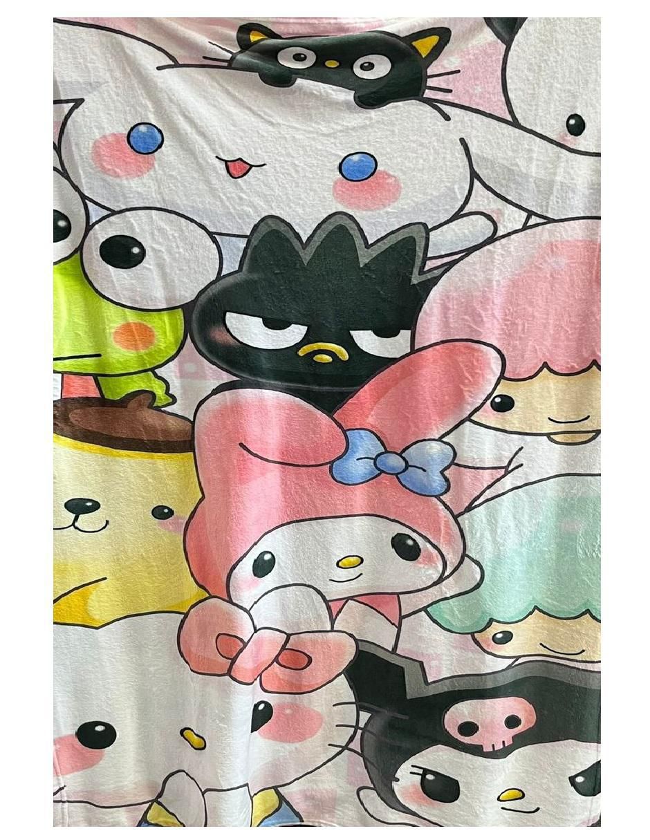 Cobija de tejido suave Hello Kitty