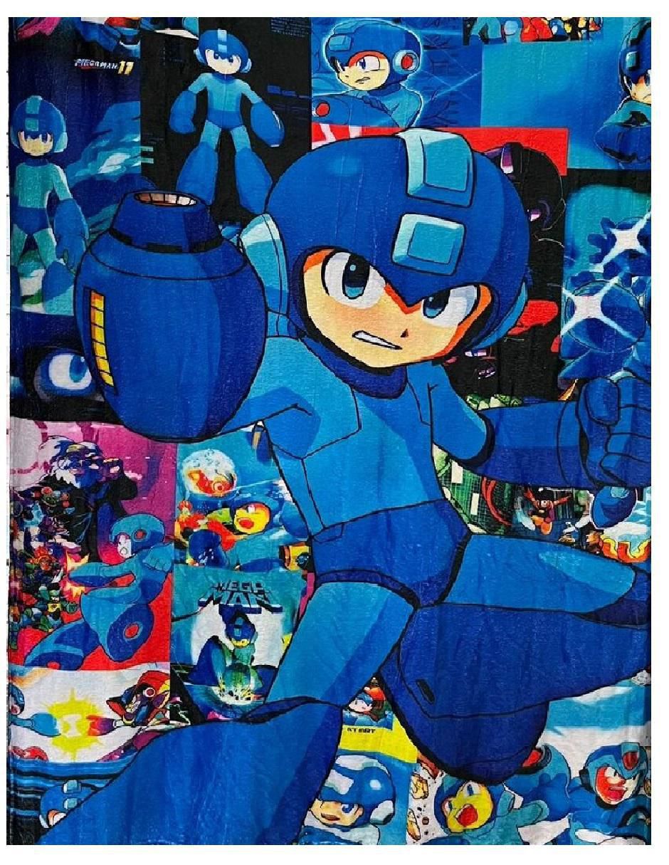 Cobija de tejido suave Mega Man 2