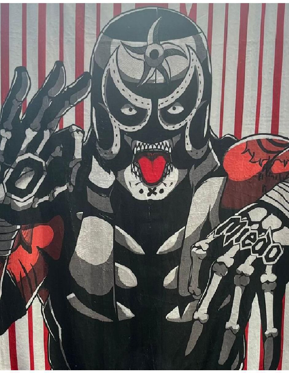 Cobija clásica de tejido suave Generica Pentagon Luchador unisex